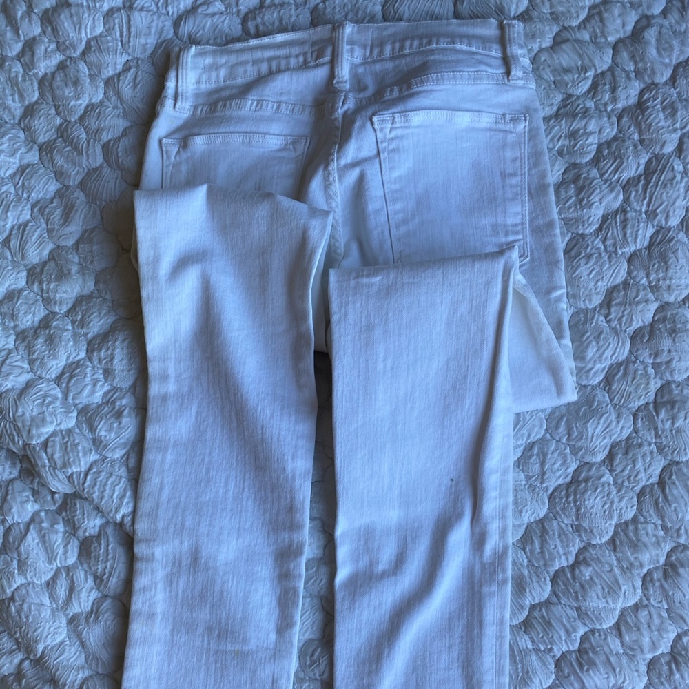 Frame White Jeans